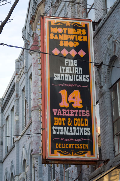 Mothers Sandwich Shop