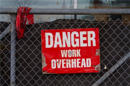 Danger Work Overhead